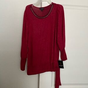 I.N. Studio Woman Red Shirt